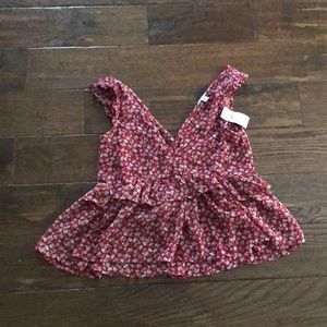 NWT American Eagle ruffled tank